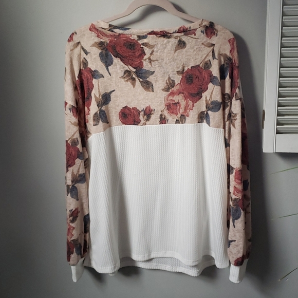 Hopely Large foral-detailed sweater, - Picture 4 of 4